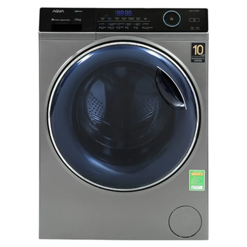 Máy giặt Aqua cửa ngang 12kg 2022 (AQD-A1200H.PS)