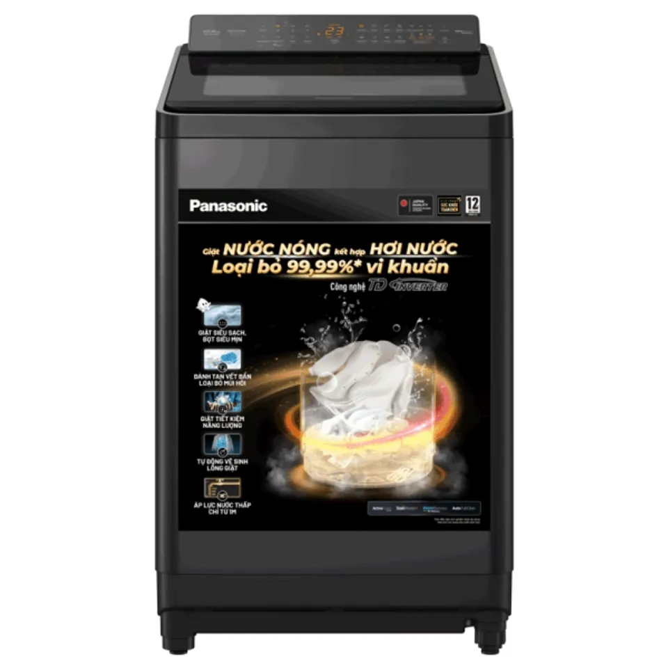 Máy giặt Panasonic cửa trên 10.5kg 2025 (NA-FD105V3BV)