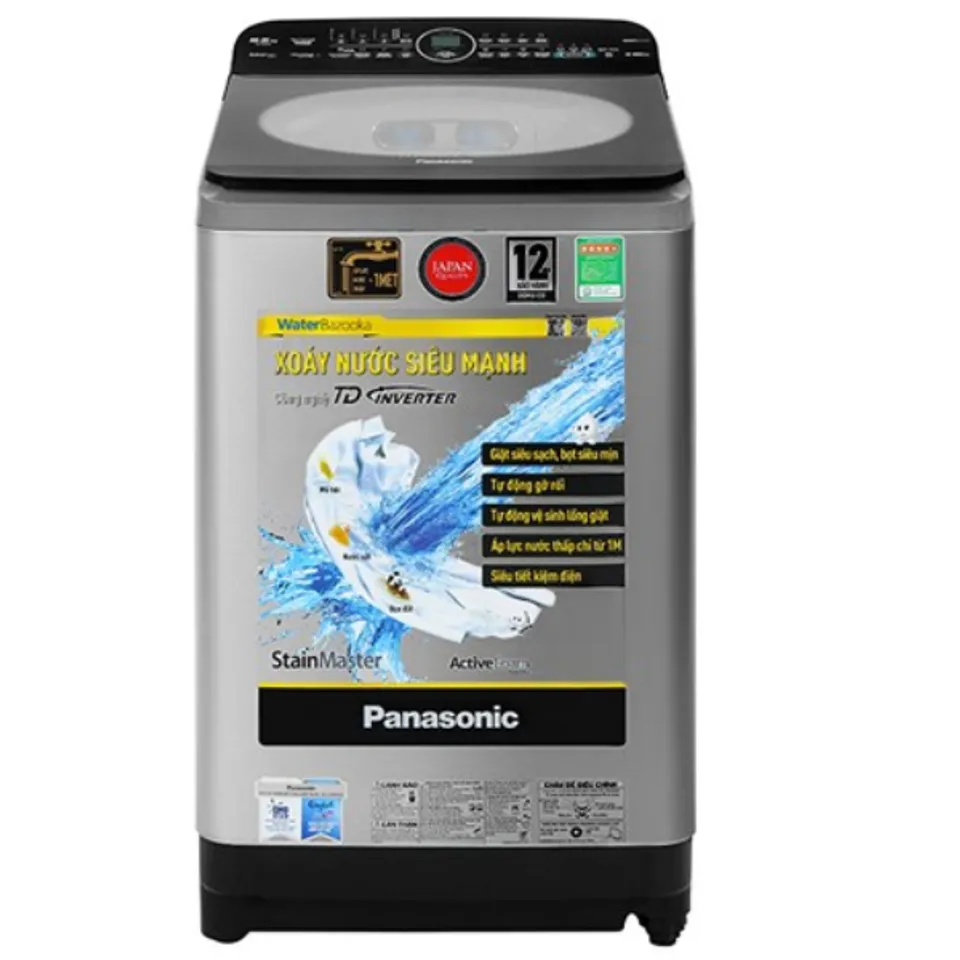 Máy giặt Panasonic cửa trên 9.5kg 2020 (NA-FD95X1LRV)