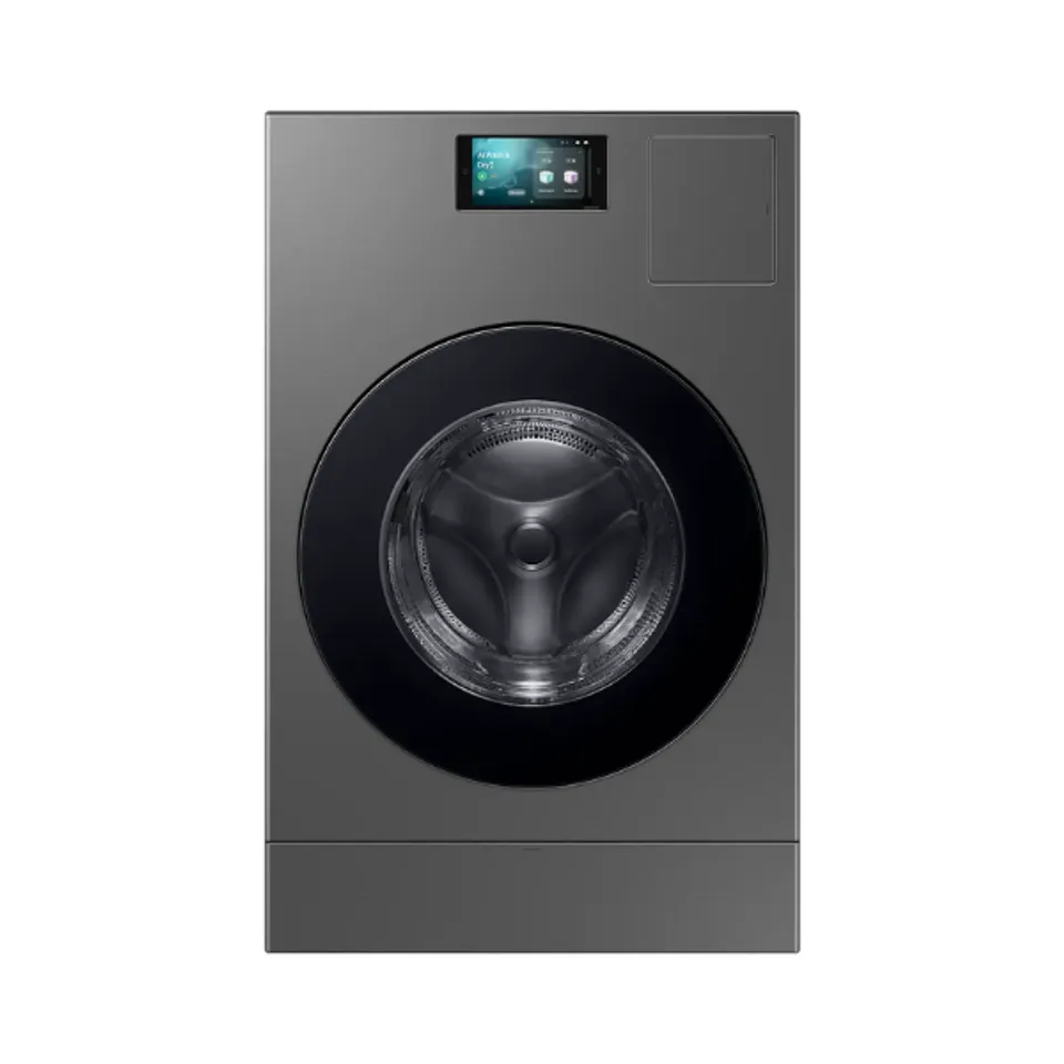 Máy giặt sấy Samsung bơm nhiệt giặt 25kg - sấy 15kg 2024 (WD25DB8995BZSV)