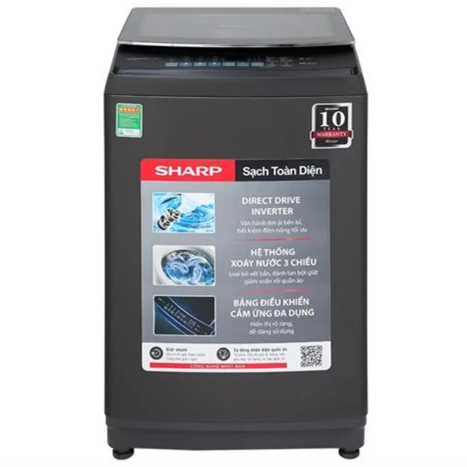 Máy giặt Sharp Inverter 11 kg ES-TM110CD-DS