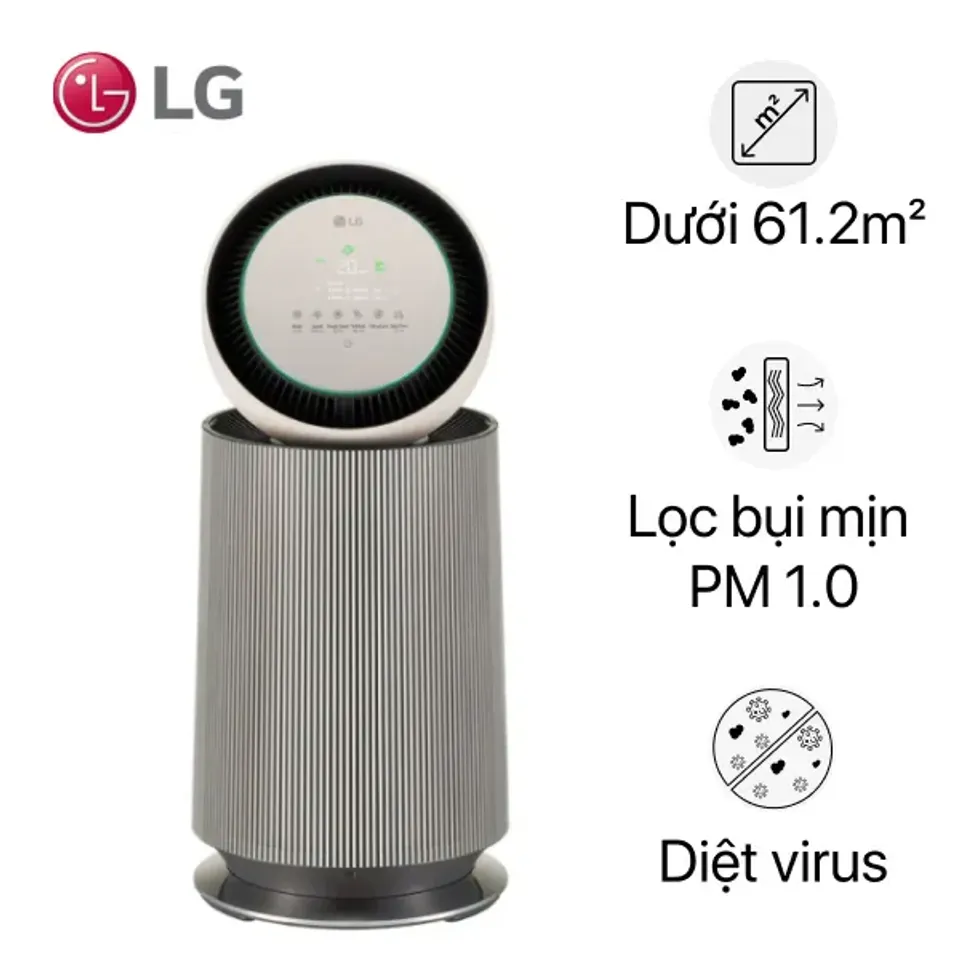 Máy lọc không khí LG Puricare 360 Alpha 1 tầng AS65GDBY0 BE