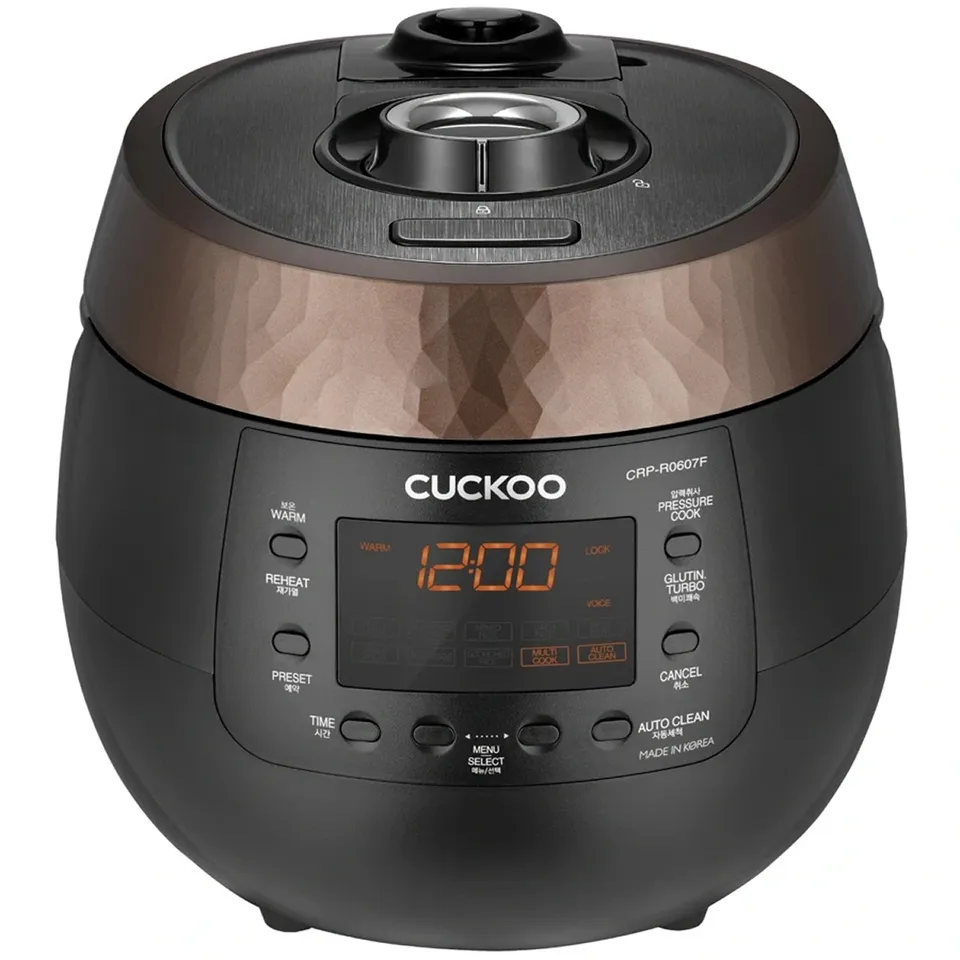 Nồi cơm điện tử áp suất Cuckoo CRP-R0612F/BKSBCRVNCV