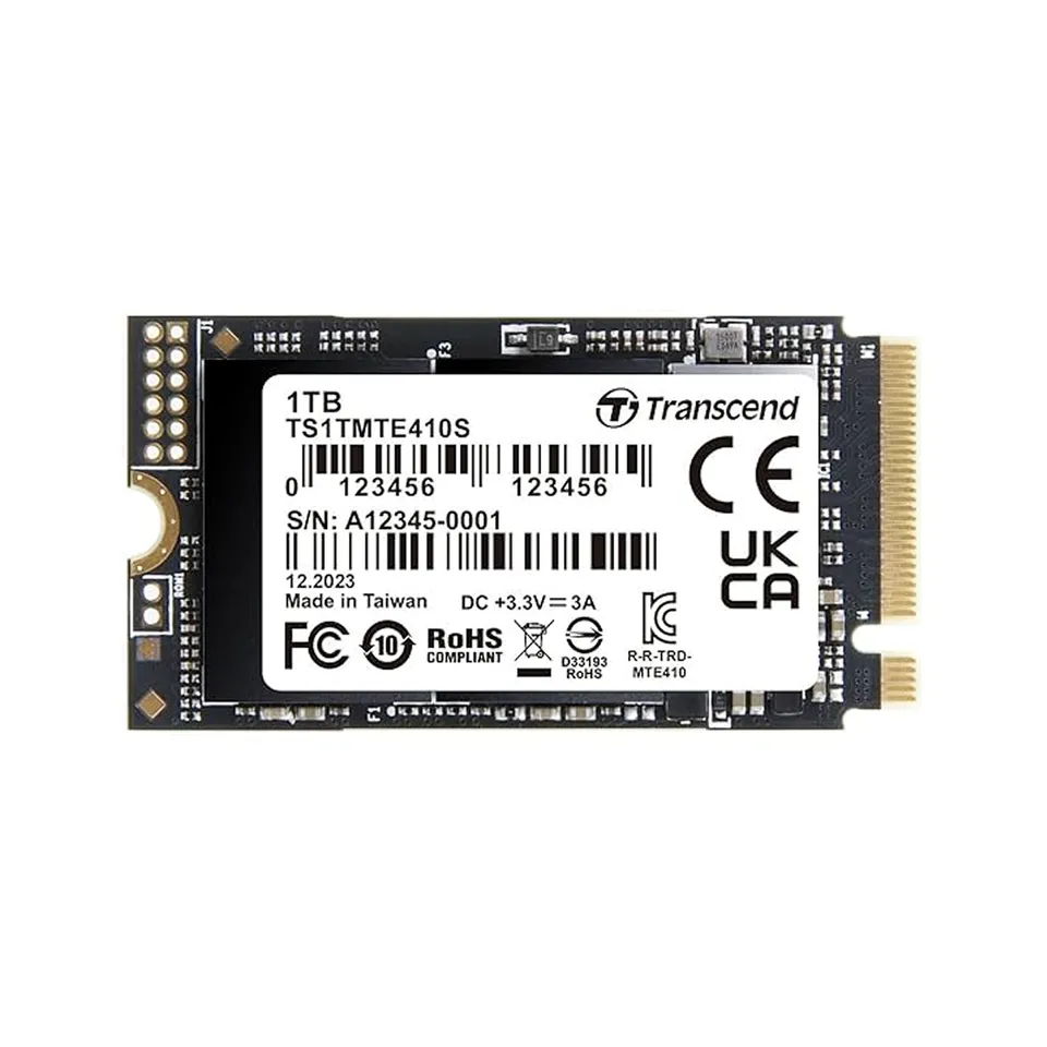 Ổ cứng SSD Transcend MTE410S M.2 2242 PCIE Gen 4x4 (R 5000/W 3500) 1TB
