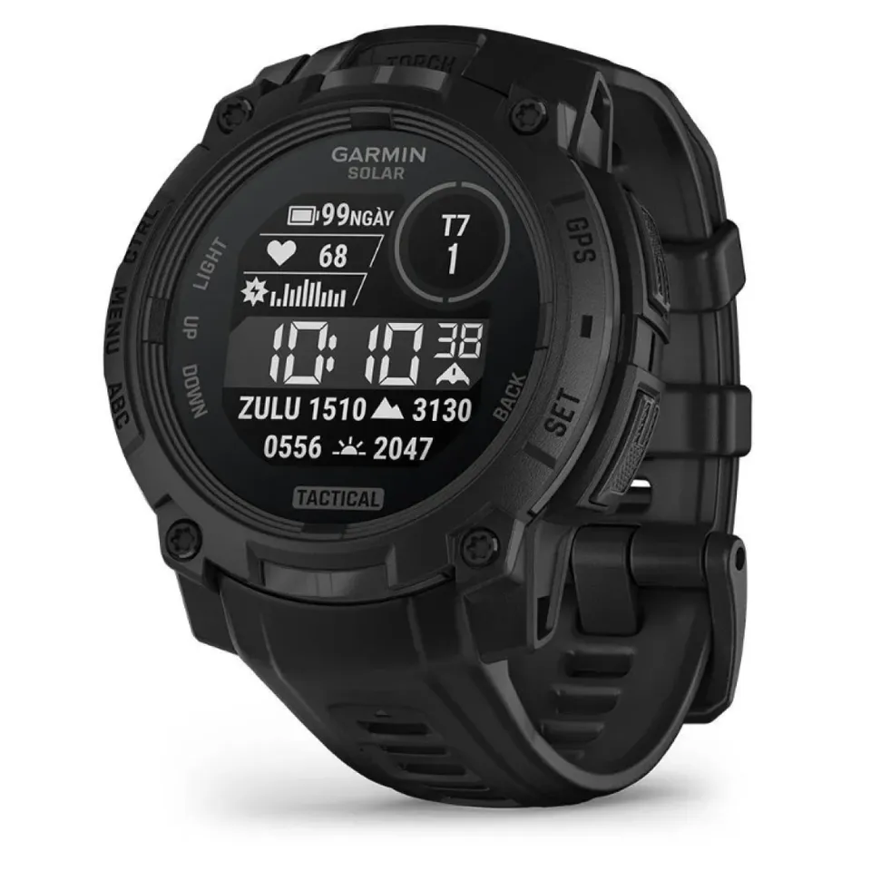 Đồng hồ thông minh Garmin Instinct 3 Tactical Solar 45mm