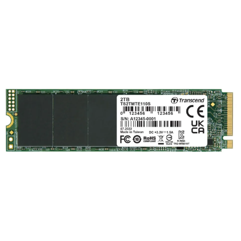 Ổ cứng SSD Transcend 110S NVMe PCIe Gen3 x4 256GB