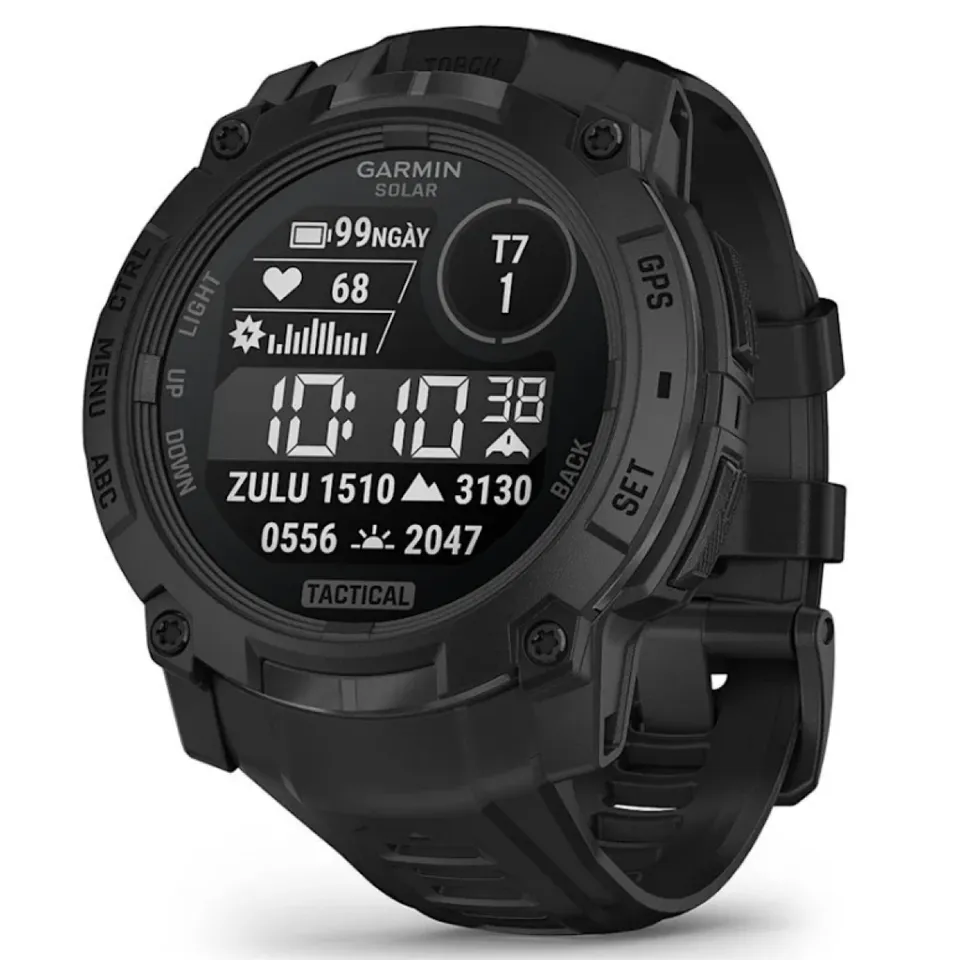 Đồng hồ thông minh Garmin Instinct 3 Tactical Solar 50mm