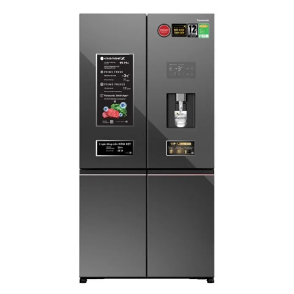 Tủ lạnh Panasonic Multidoor 621L Prime + Edition 2023 (NR-XY680YMMV)