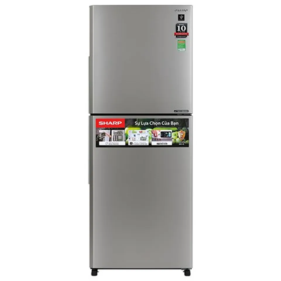 Tủ lạnh Sharp 330L 2023 (SJ-XP352AE-SL)