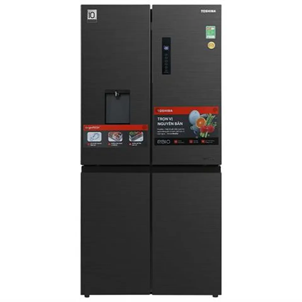 Tủ lạnh Toshiba Multidoor 471 lít 2025 (GR-RF606WI-PMV(60)-AG)
