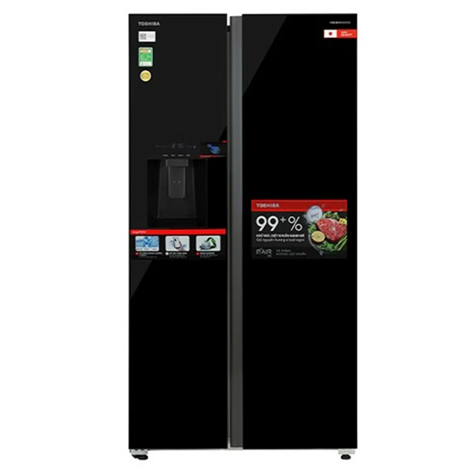 Tủ lạnh Toshiba side by side 568 lít 2023 (GR-RS755WIA-PGV(22)-XK)