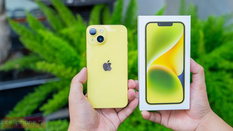 Hiệu năng iPhone 14 Plus màu vàng