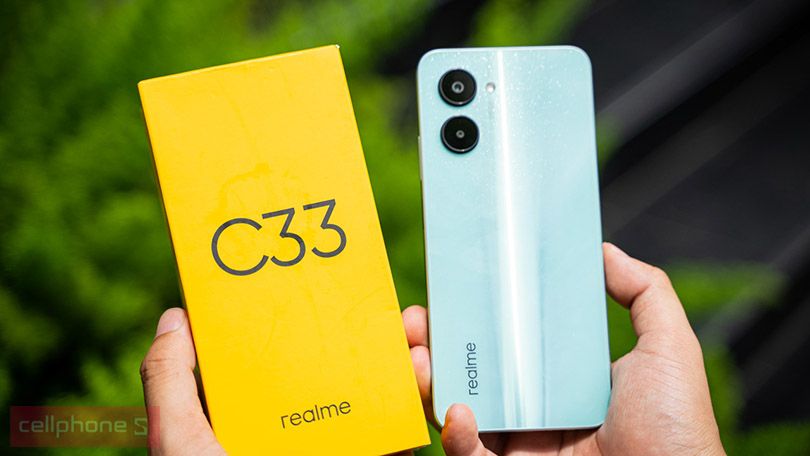 Đánh giá thiết kế điện thoại Realme C33