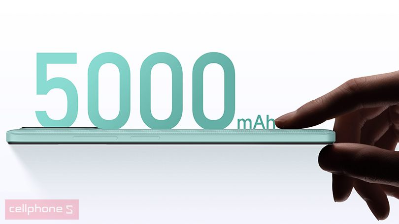 Pin khổng lồ 5000 mAh cùng chế độ siêu tiết kiệm năng lượng