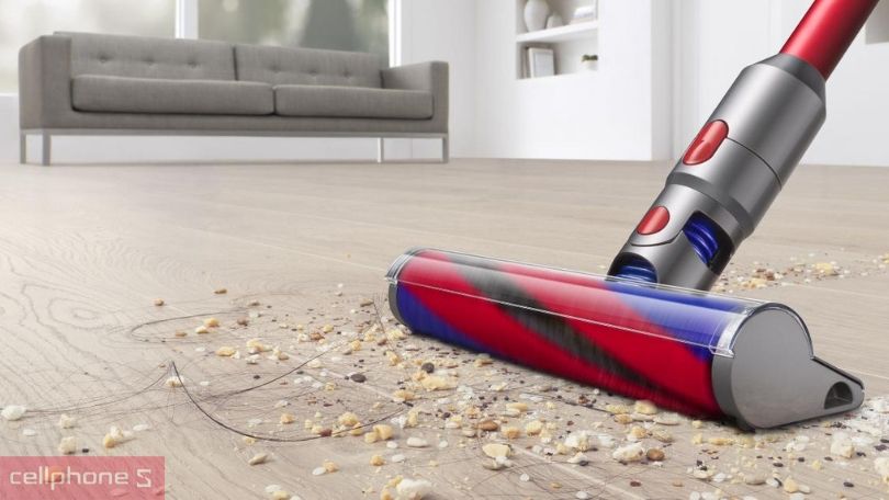 Đánh giá máy hút bụi Dyson V8 Slim Fluffy