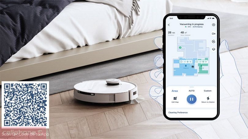 Hướng dẫn cách kết nối robot Ecovacs Deebot T10 Omni với app Ecovacs Home