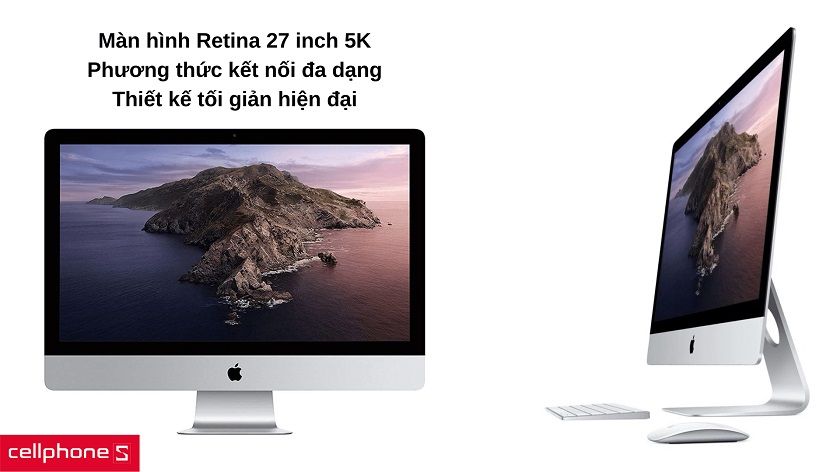 PC/タブレット デスクトップ型PC iMac 27 inch 2020 5K (MXWT2) chính hãng | Giảm giá hấp dẫn