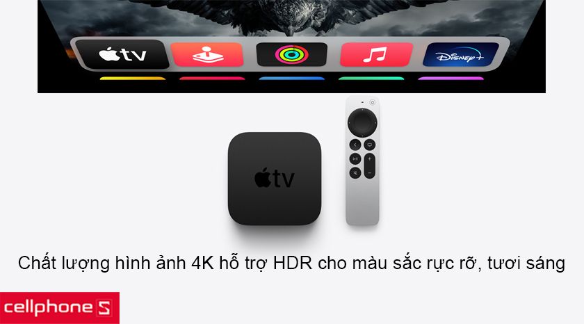 Chất lượng hiển thị 4K cực sắc nét, mượt mà