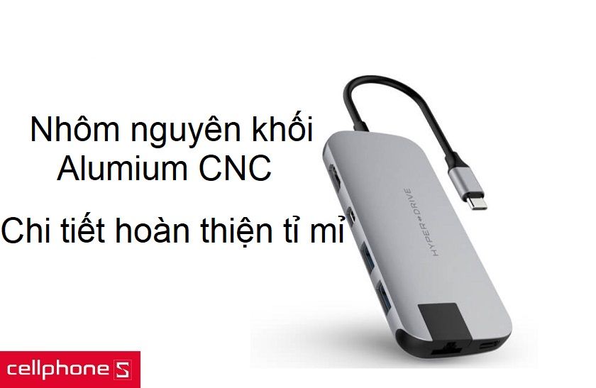 chuyển đổi HyperDrive SLIM USB-C Hub chính hãng, giá rẻ