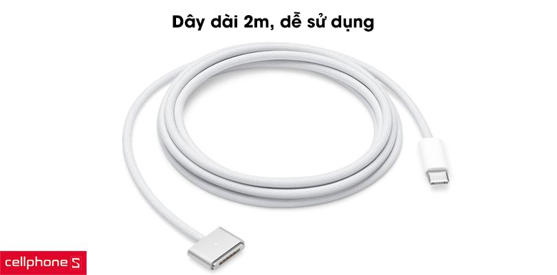 Cáp Apple USB-C to MagSafe 3 (2m)