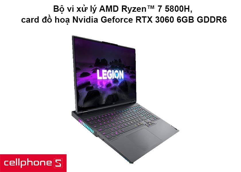 Laptop Lenovo Legion 7 16ACHG6 82N60038VN R7-5800H
