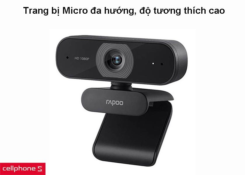 Webcam Rapoo C260 Full HD 1080P