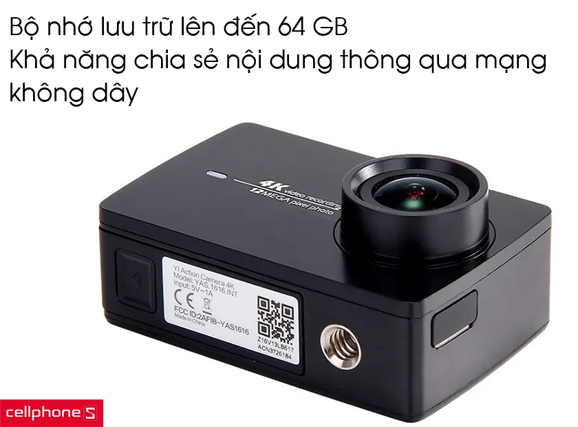 Camera Hành Động Yi Action Z16 4K Giá Rẻ Chính Hãng