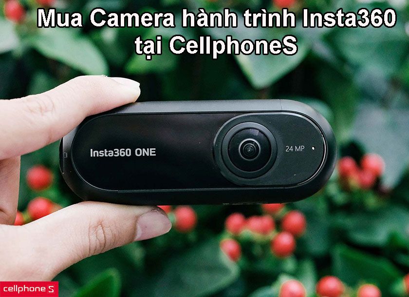 Mua Camera hành trình Insta360 chính hãng, giá rẻ tại CellphoneS
