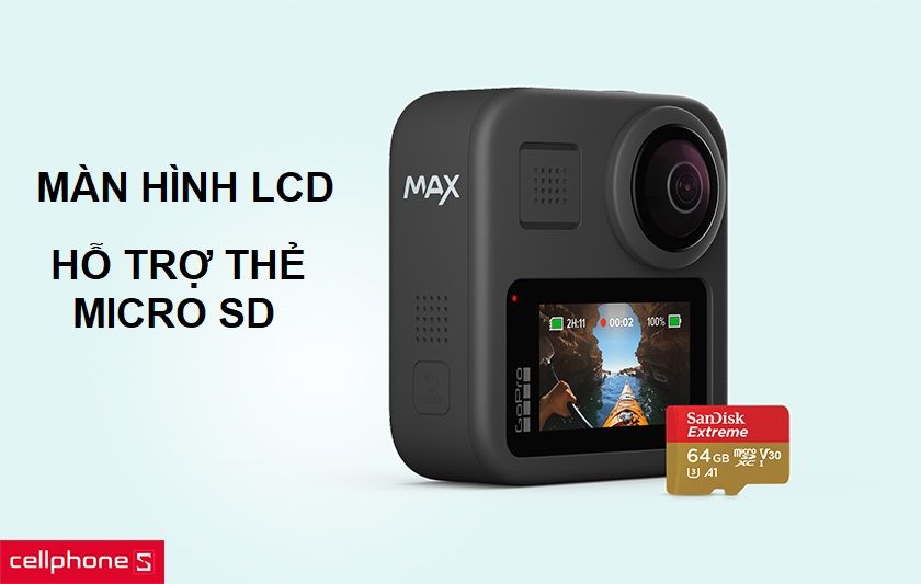 mini camera go pro max