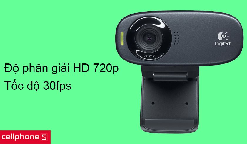 Gọi video chất lượng HD 720p, tốc độ 30fps