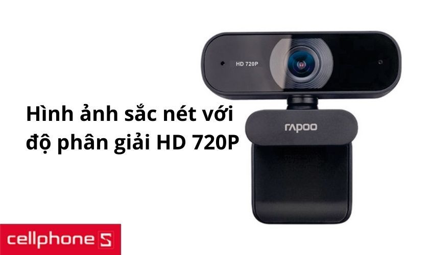 Webcam Rapoo C200 HD 720P
