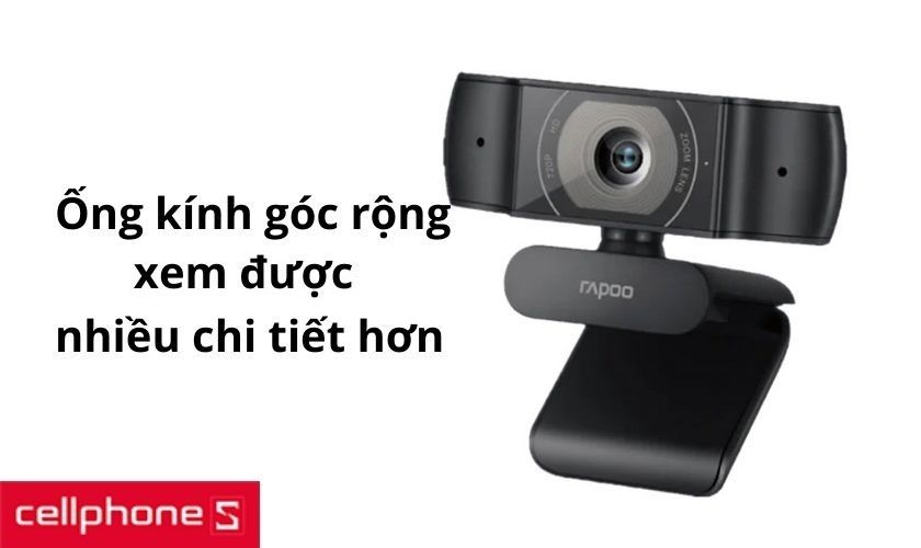 Webcam Rapoo C200 HD 720P