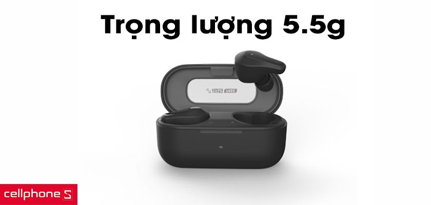 Trọng lượng siêu nhẹ 5,5g