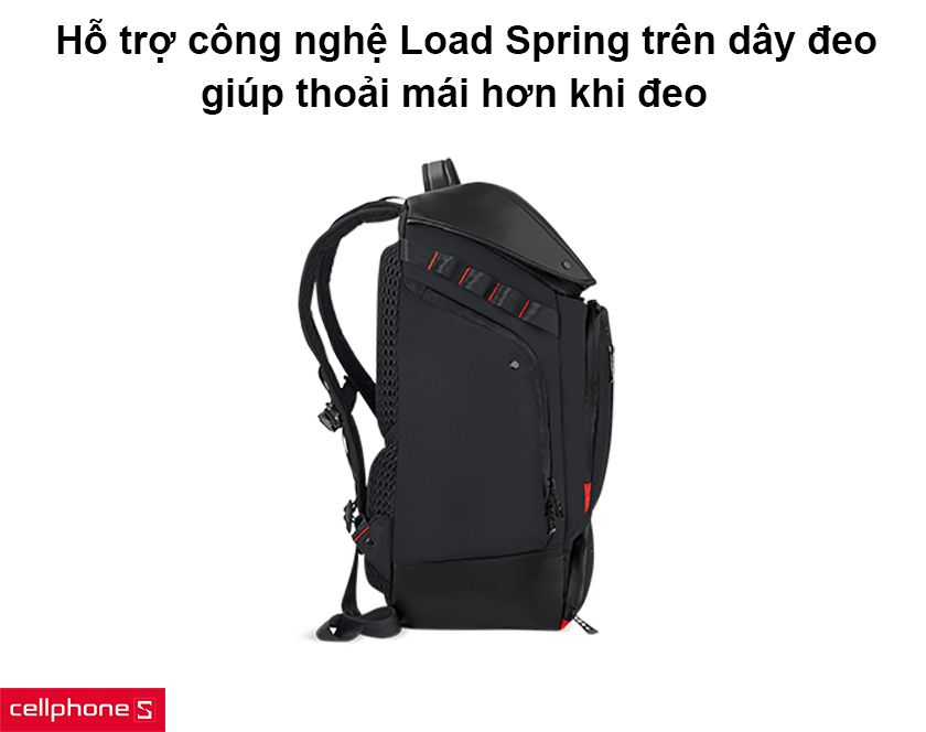 hỗ trợ công nghệ Load Spring trên dây đeo