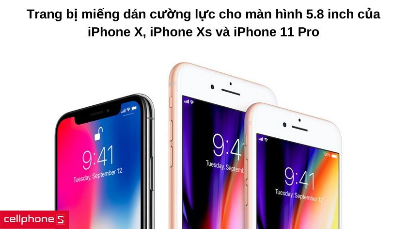 iPhone X, iPhone Xs, iPhone 11 Pro