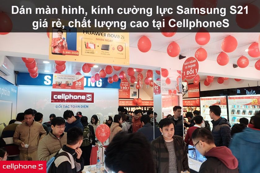 Dán màn hình, kính cường lực Samsung S21 (Plus, Ultra) giá rẻ, chất lượng cao tại CellphoneS