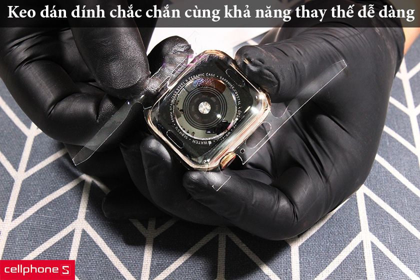 Keo dán dính chắc chắn cùng khả năng thay thế dễ dàng