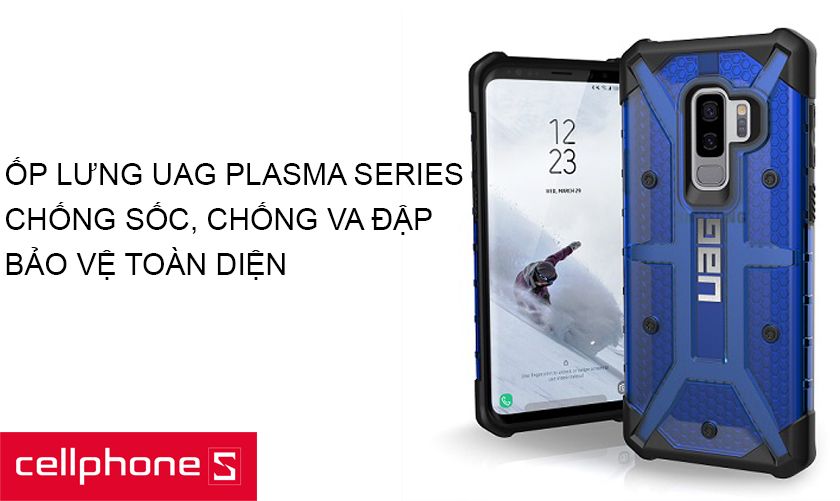 Ốp lưng cho Galaxy S9 UAG Plasma Series – bảo vệ toàn diện với vẻ ngoài sang trọng