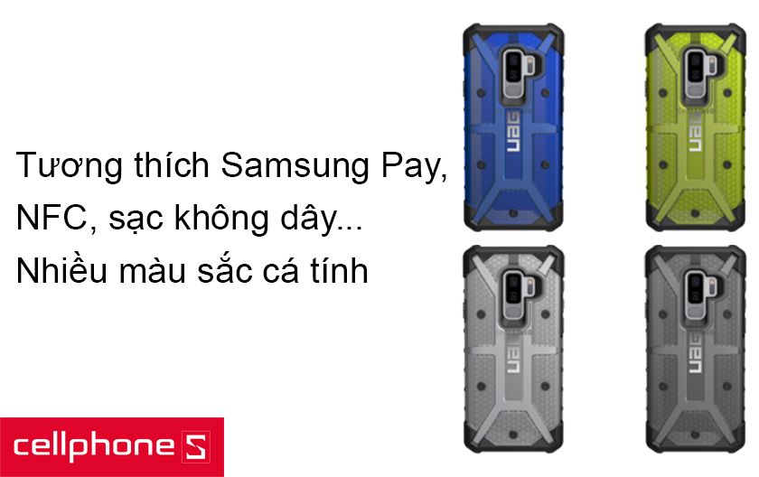 Tương thích với Samsung Pay, các chức năng không dây cùng nhiều màu sắc cá tính