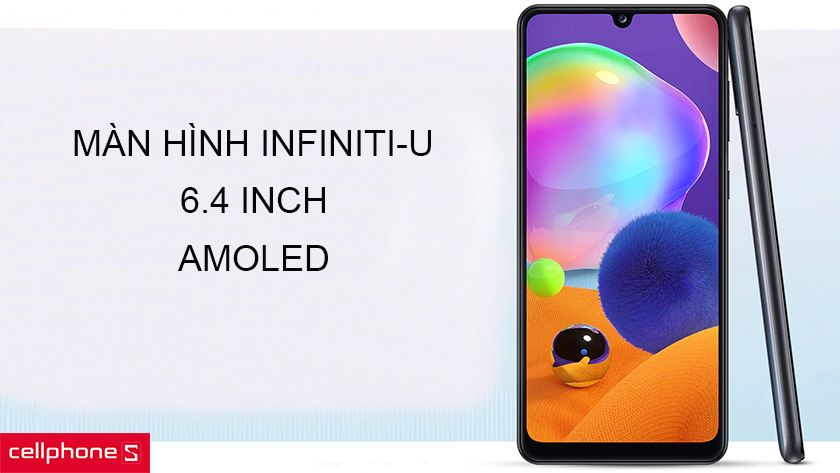 Thiết kế nguyên khối cứng cáp, màn hình Infinity–U cho hình ảnh sắc nét