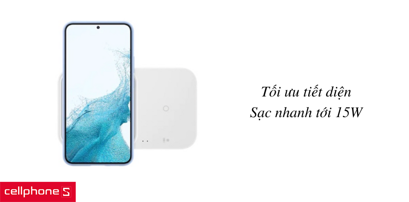 Sạc không dây Samsung Wireless Charger Duo 15W | Giá rẻ