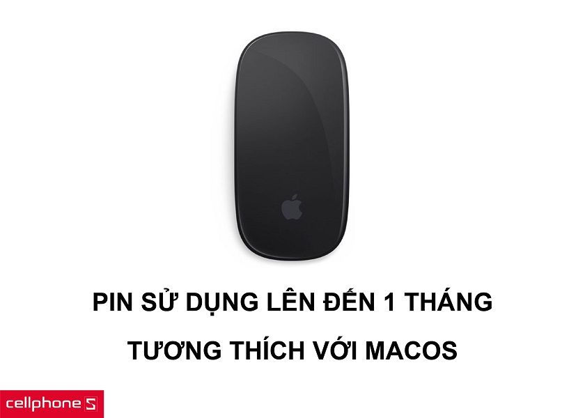 Tương thích tuyệt đối với MacOS cùng dung lượng pin sử dụng lên đến 1 tháng