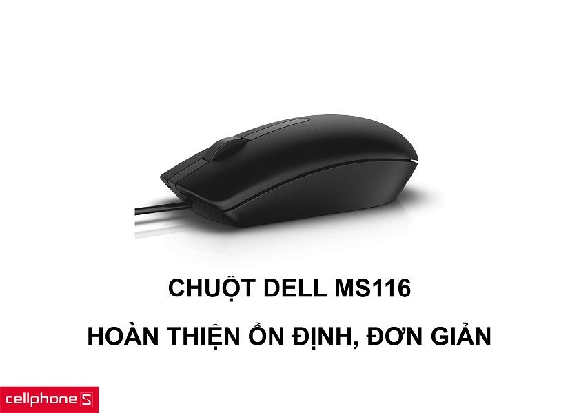 Chuột có dây Dell MS116