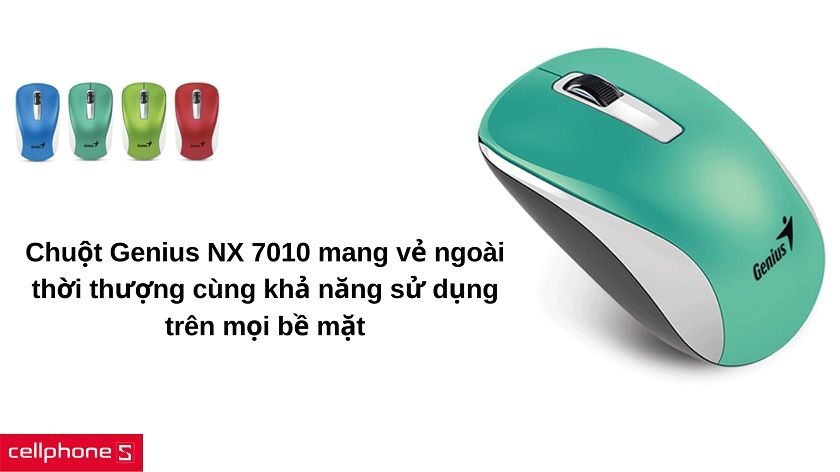 Chuột không dây Genius NX 7010