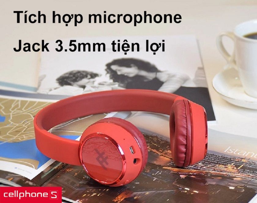 Tích hợp microphone, jack 3.5mm tiện lợi