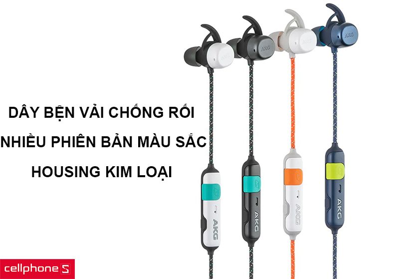 Thiết kế dây dẫn chống đứt cùng housing làm từ chất liệu nhôm chắc chắn