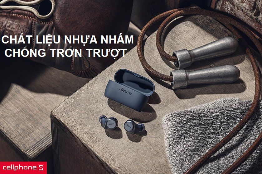 Chất liệu nhựa nhám gọn nhẹ