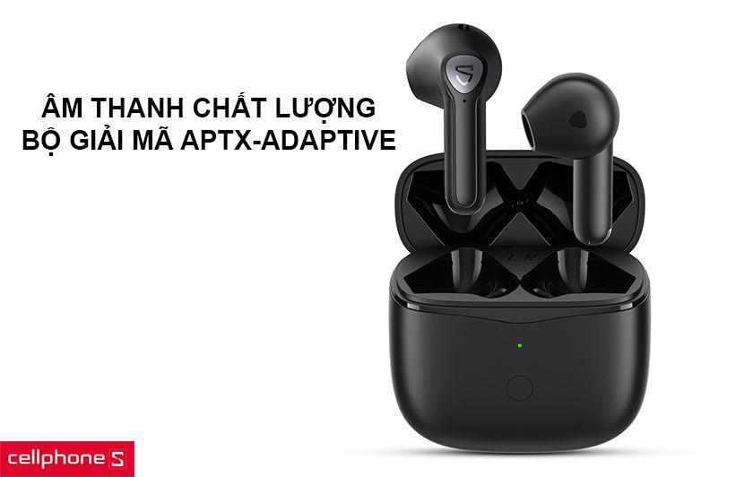 Âm thanh chất lượng với bộ giải mã AptX-Adaptive