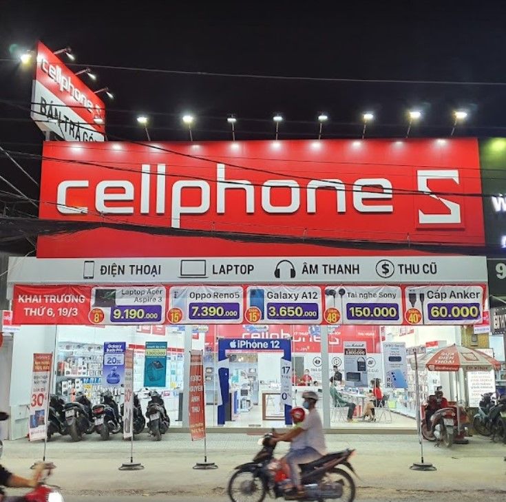 Cửa Hàng Điện Thoại Cellphones 93/8C Nguyễn Ảnh Thủ, Quận 12