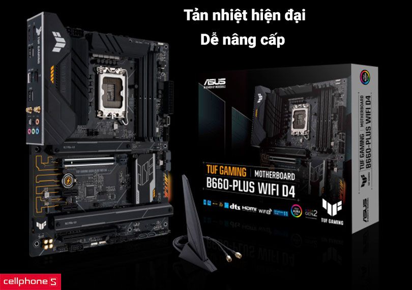 Mainboard Asus TUF Gaming B660 Plus D4